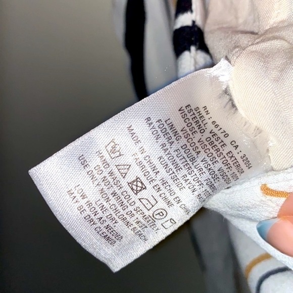 ETT:TWA ANTHRO Manon Striped Flare Pants - Picture 8 of 9